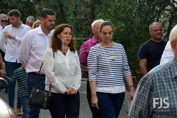 Procesión de Santa Agueda y la Virgen de Lourdes en Telde (Foto Francisco Javier Santana)